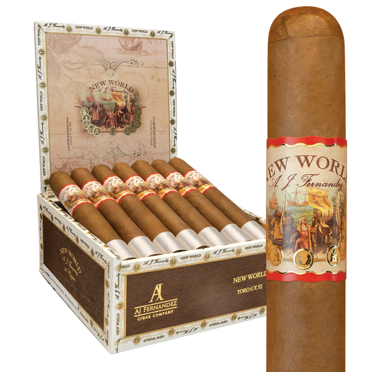 AJ Fernandez New World Connecticut Toro Puro 20 ‘s