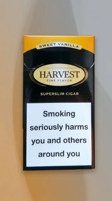 Harvest Superslim Vanilla Sigara ( Vanilya Aromalı )