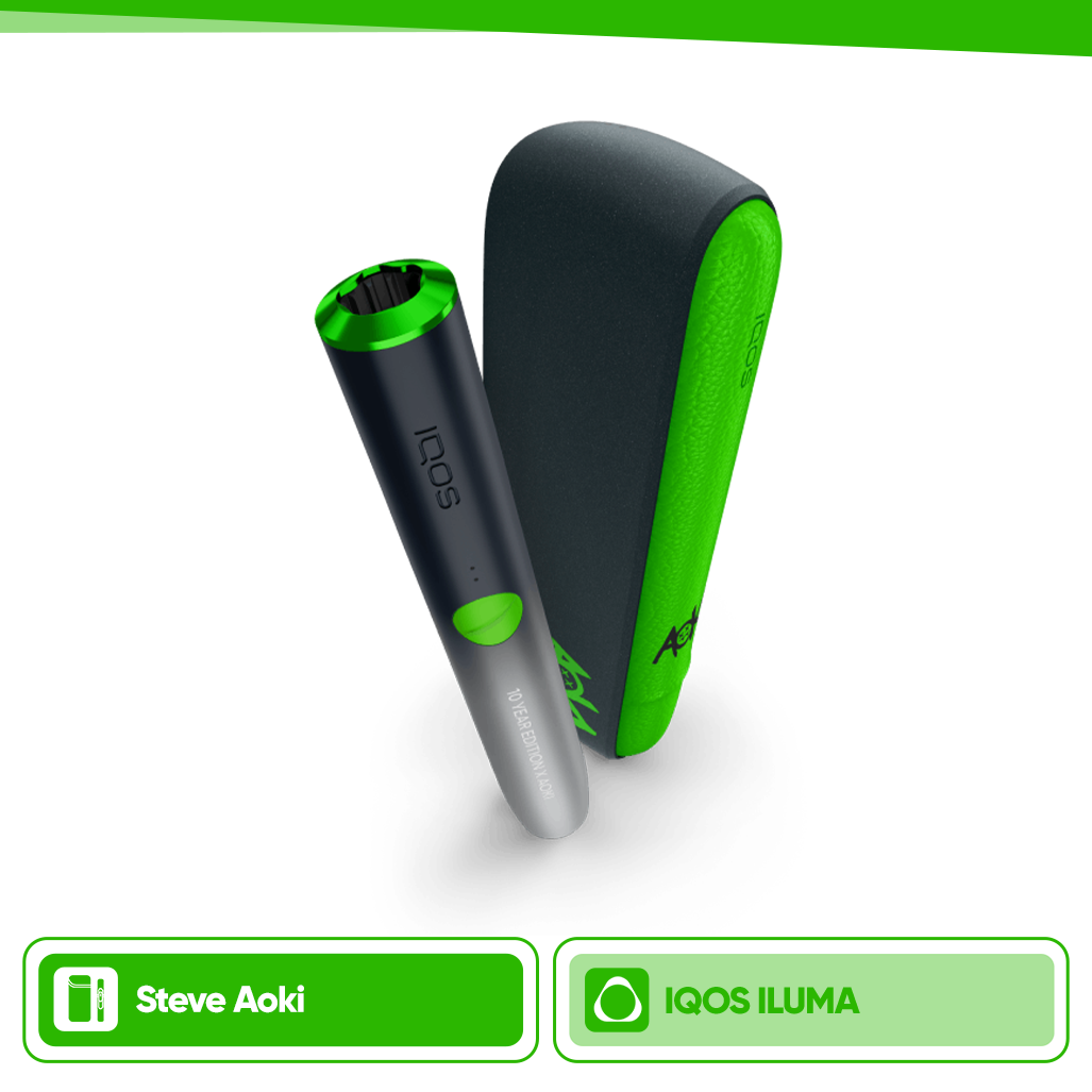IQOS ILUMA x Steve Aoki