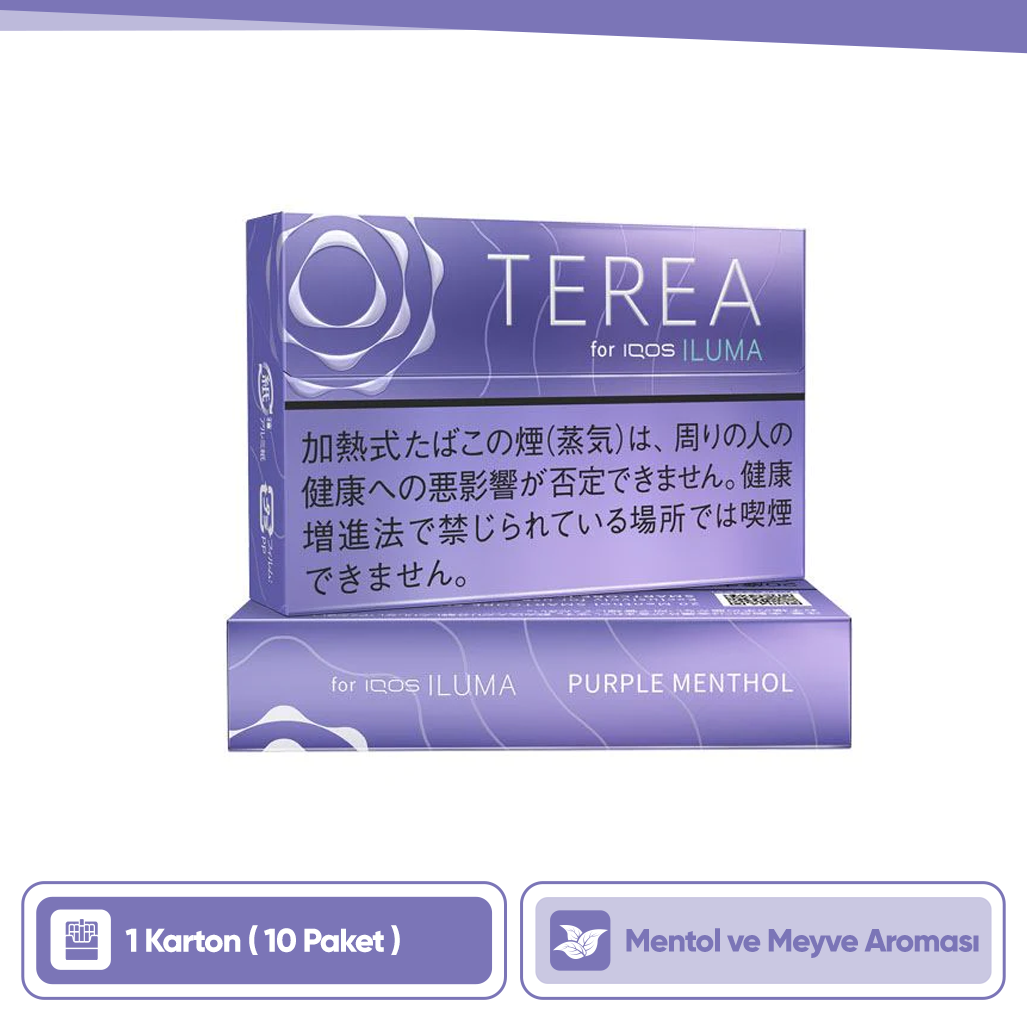 IQOS Terea Purple Menthol (Japon)