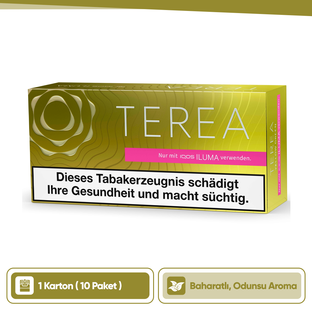 IQOS TEREA Yellow Green (Japon)